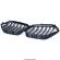 Grile nari ventilatie capota BMW X6 G06 2019-2022 Negru Lucios