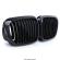 Grile nari ventilatie capota BMW BMW E46 Cabrio Coupe 1999-2003 Negru Lucios