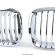 Grile nari ventilatie capota BMW BMW E46 Cabrio Coupe 1999-2003 Crom