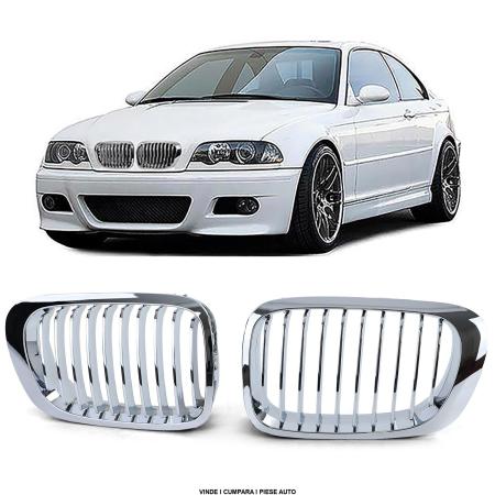Grile nari ventilatie capota BMW BMW E46 Cabrio Coupe 1999-2003 Crom