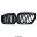 Grile nari ventilatie capota BMW BMW E46 Sedan Limuzina 1998-2001 Negru Mat