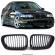 Grile nari ventilatie capota BMW BMW E46 Sedan Limuzina 1998-2001 Negru Mat