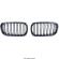 Grile nari duble ventilatie capota BMW X6 F16 2014-2018 Negru Lucios