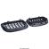 Grile nari duble ventilatie capota BMW X6 F16 2014-2018 Negru Lucios