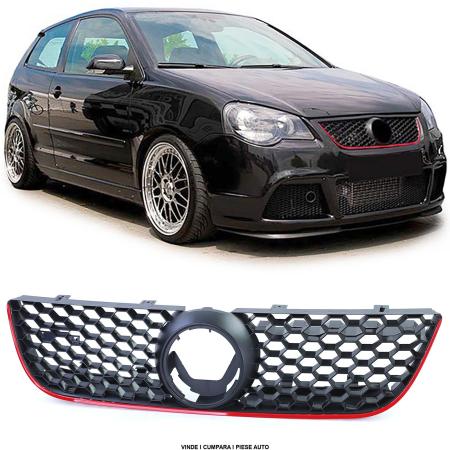 Grila masca radiator VW Polo 2005-2009 GTI LOOK