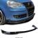Spoiler Lip Bara fata VW POLO 2005-2009 Negru Lucios
