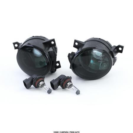 Set proiectoare ceata Bara fata VW GOLF 5 GTI  2003-2008 fumuriu smoke becuri incluse