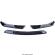 Prelungire lip Bara fata BMW E46 Sedan Touring 1998-2005 si Facelift Negru lucios