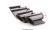 Tevi evacuare duble Porsche Macan 95B 2014-2017 Negru cromat