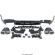Pachet difuzor fusta evacuare Bara spate Mercedes GLC X253 2015-2020