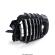 GRILA MASCA RADIATOR PANAMERICANA MERCEDES A-CLASS W177 2018 Negru Lucios/Crom