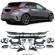 Pachet difuzor fusta evacuare Bara spate Mercedes A-CLASS W177 2018 Negru lucios