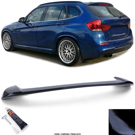 Spoiler eleron haion portbagaj BMW X1 E84 2012-2015 Negru lucios