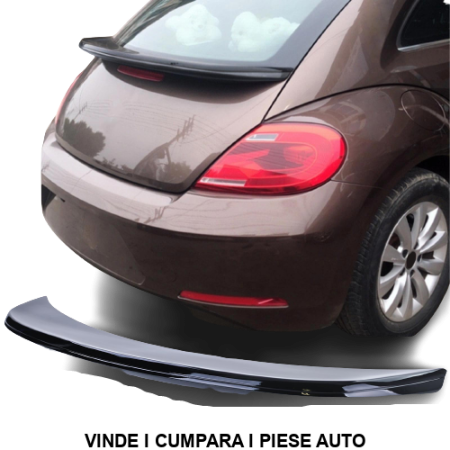 Spoiler eleron haion portbagaj VW BEETLE 5C 2011-2019 Negru lucios