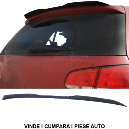Spoiler eleron VW GOLF 6 VI  + GTI + GTD 2008-2012 Carbon look