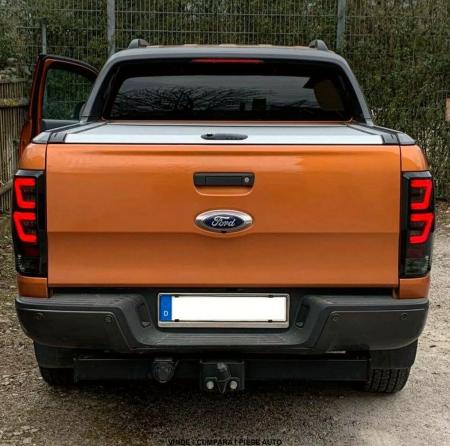 Set stopuri LED Ford Ranger 2012-2015 Smoke fumuriu