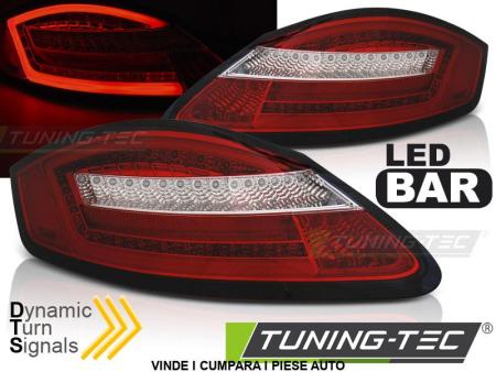 Set stopuri LED upgrade Porsche Boxer 987 2004-2009 rosu-clar stanga+dreapta