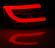 Set stopuri LED upgrade A6 2004-2008 rosu-clar stanga+dreapta