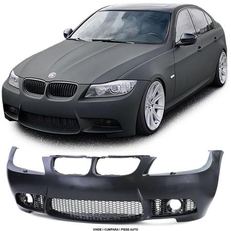 Pachet bara fata M BMW Seria 3 E90 E91 2005-2008 spalator faruri