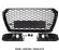 Pachet grila radiator grile proiectoare Audi A4 B9 8W 2015-2019 S-LINE Negru lucios