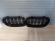Set Grile bara fata radiator duble BMW Seria 3 E90 E91 LCI 2008-2012 Negru lucios