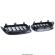 Set Grile bara fata radiator duble BMW Seria 3 F30 F31 2011-2018 Negru lucios