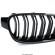 Set Grile bara fata radiator duble BMW Seria 3 F30 F31 2011-2018 Negru lucios