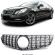 Grila masca radiator panamericana Mercedes E-CLASS A207 C207 Coupe+cabrio 2009-2013 Negu lucios/crom
