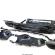 Pachet difuzor fusta evacuare Bara spate Mercedes S-CLASS W222  2017-2020 Negru lucios