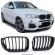 Set Grile bara fata radiator BMW X4 F26 14-17 Negru Lucios