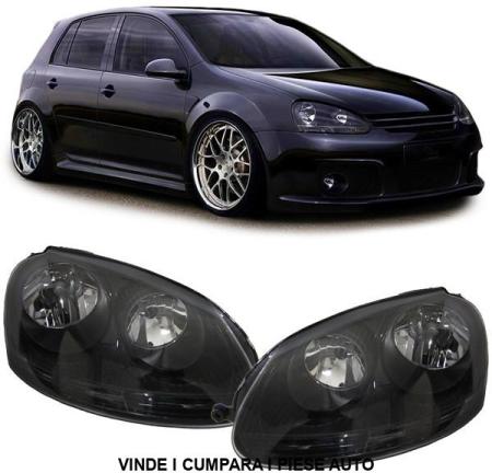 Set faruri VW GOLF 5 H7/H7 FUNDAL NEGRU 2003-2008 fundal negru