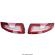 Set stopuri spate LED Porsche 911 coupe/cabrio 2004-2008 Rosu/Clar