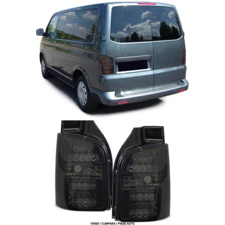 Set stopuri spate LED VW Transporter T5 2003-2010 Fumuriu/Clar