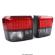 Set stopuri spate LED VW Transporter T4 1991-2003 Rosu/Fumuriu