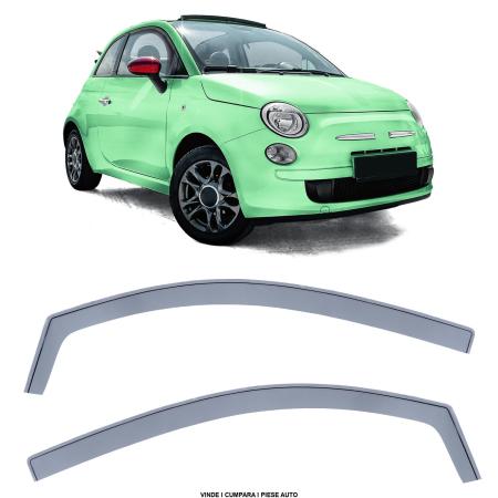 Set paravanturi fata Fiat 500 500C 2007- Fumuri