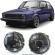 Set faruri H4 VW Golf 1 1974-1993 Fumuriu