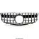 Grila masca radiator panamericana Mercedes GLK X204 2008-2012 Negru lucios/Crom