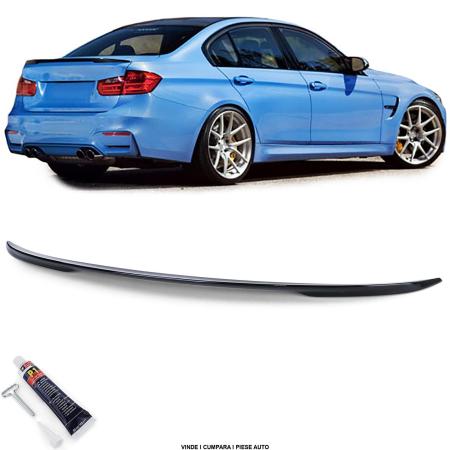 Spoiler eleron haion portbagaj BMW seria 3 F30 2011-2017 Negru lucios