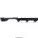 Difuzor fusta bara spate BMW seria 3 F30 F31 2011-2017 Negru mat