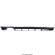 Difuzor fusta bara spate BMW seria 3 F30 F31 2011-2017 Negru mat