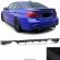 Difuzor fusta bara spate BMW seria 3 F30 F31 330i 340i 2011-2017 Negru mat