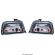 Set stopuri spate BMW Seria E36 SEDAN 1991-1999 Rosu/Fumuriu