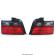 Set stopuri spate BMW Seria E36 SEDAN 1991-1999 Rosu/Fumuriu