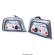 Set stopuri spate BMW Seria E36 SEDAN 1991-1999 Rosu/Alb