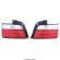 Set stopuri spate BMW Seria E36 SEDAN 1991-1999 Rosu/Alb
