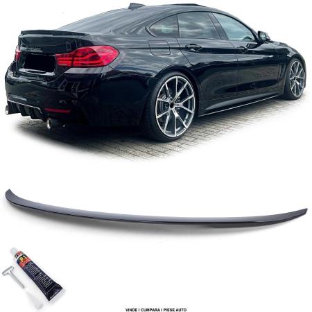 Spoiler eleron haion portbagaj BMW seria 4 F36 Granc Coupe 2014-2018 Negru Lucios