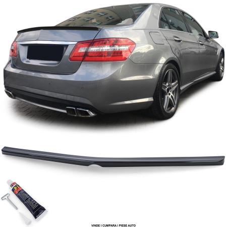 Spoiler eleron haion portbagaj Mercedes E-CLASS W212 sedan 2012-2016 Negru Lucios