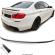 Spoiler eleron haion portbagaj BMW Seria 5 F10 F18 2010-2016 Negru lucios