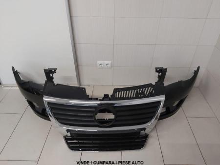 Fata Completa VW Passat B6 2005 2006 2007 2008 2009 2010 2011 L041 Bara + Grila Radiator + Grila Sub Numar