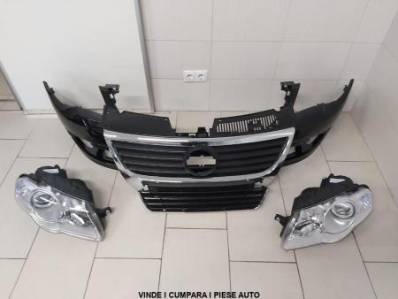 Fata Completa VW Passat B6 2005-2011 L041 Bara + Grila Radiator + Grila Sub Numar + Faruri